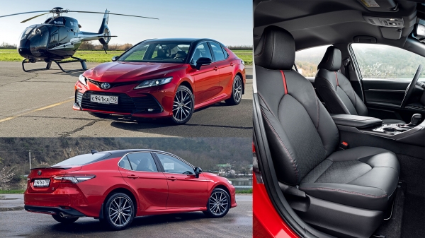 Выделяем базовый среди обновлённых седанов Toyota Camry Выделяем базовый среди обновлённых седанов Toyota Camry