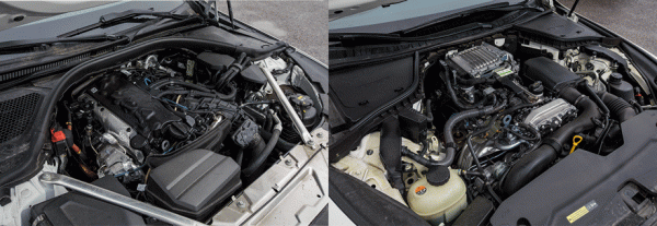 Машем из Infiniti Q60 вдогонку заднеприводному BMW 420d