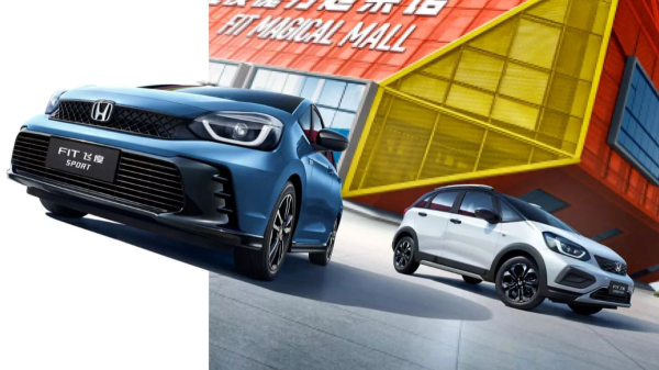 Обновленный хэтчбек Honda Fit готовится к дебюту