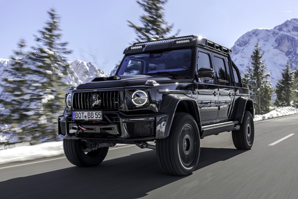 Новый Brabus XLP 800 Adventure: мощный пикап на портальных мостах снова в продаже