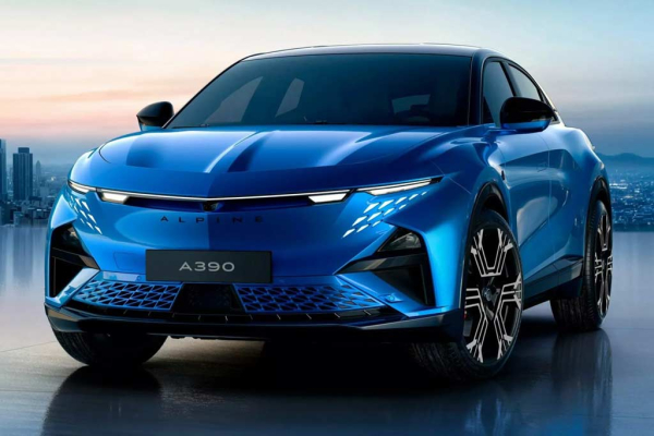 Представлен купеобразный электрический кроссовер Alpine A390 Представлен купеобразный электрический кроссовер Alpine A390