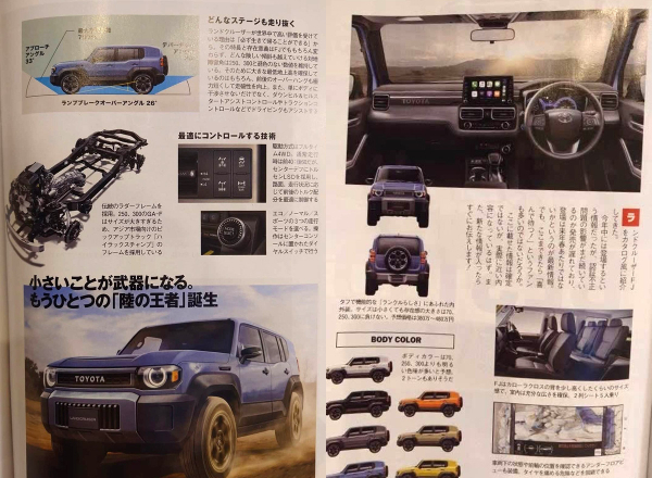 Компактная Toyota Land Cruiser FJ: первая информация Компактная Toyota Land Cruiser FJ: первая информация