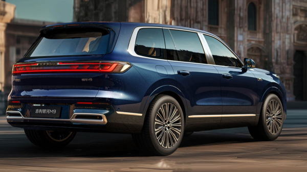 Кроссовер Geely Galaxy M9 вышел против больших гибридов