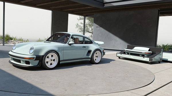 Очередной крутой Porsche 911 от Singer: широкий кузов, четыре фары и атмосферные 426 л.с. Очередной крутой Porsche 911 от Singer: широкий кузов, четыре фары и атмосферные 426 л.с.