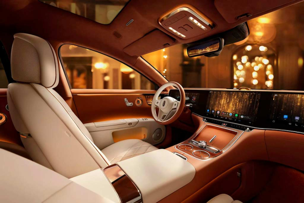 Китайцы представили роскошный представительский электроседан Maextro S800