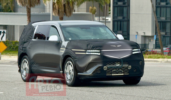 Флагманский кроссовер Genesis GV90 вышел на испытания Флагманский кроссовер Genesis GV90 вышел на испытания