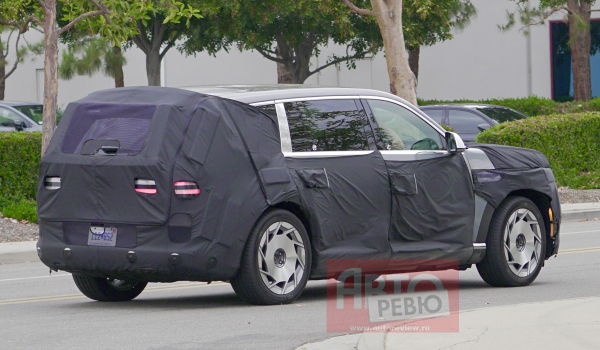 Флагманский кроссовер Genesis GV90 вышел на испытания Флагманский кроссовер Genesis GV90 вышел на испытания