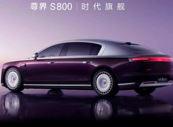 Китайцы представили роскошный представительский электроседан Maextro S800