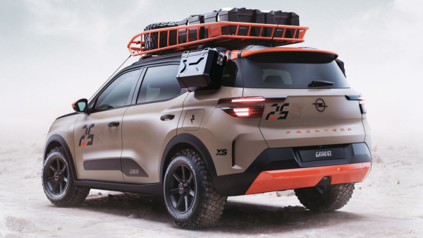 Кроссовер Opel Frontera прикинулся суровым внедорожником