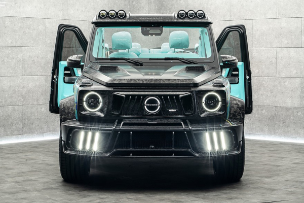 Брызги, усы и доллары: Mansory опять «порезала» G-класс и раскрасила его в стиле поп-арт