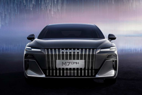 Roewe M7 DMH: китайский гибридный седан с дизайном в стиле Rolls-Royce