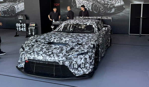 Будущий суперкар Toyota GT приехал на Фестиваль скорости