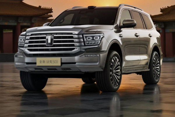 Обновленный внедорожник Tank 500 показан в Китае Обновленный внедорожник Tank 500 показан в Китае