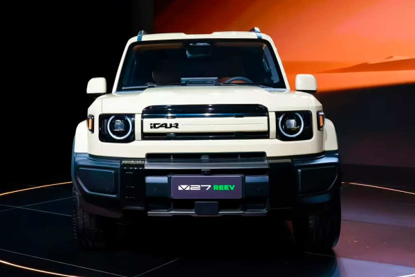 Chery представила брутальный гибридный кроссовер iCar V27 Chery представила брутальный гибридный кроссовер iCar V27