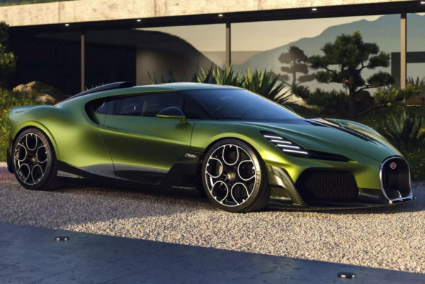 Построен уникальный Bugatti Brouillard с двигателем W16 Построен уникальный Bugatti Brouillard с двигателем W16