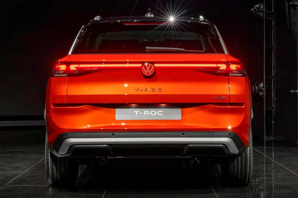 Кроссовер Volkswagen T-Roc второго поколения оказался заметно крупнее предшественника Кроссовер Volkswagen T-Roc второго поколения оказался заметно крупнее предшественника