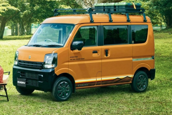 Микровэн Suzuki Every превратился в машину для приключений Микровэн Suzuki Every превратился в машину для приключений