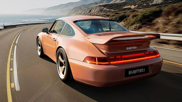 Классический Porsche 993 стал электромобилем Everrati