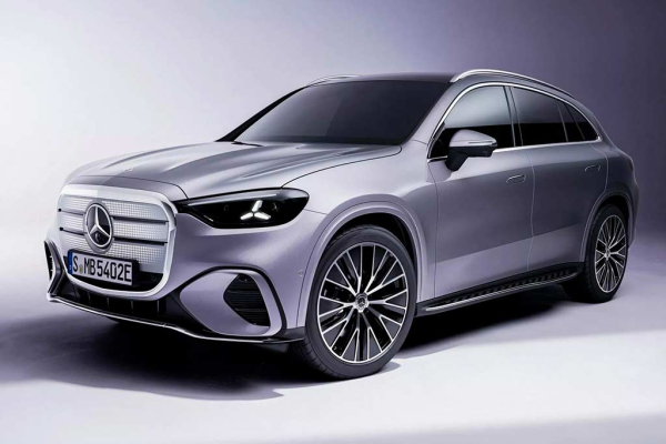 Mercedes-Benz GLC EQ: электрический кроссовер с массивным грилем