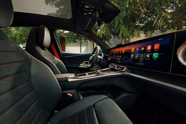 Mercedes-Benz GLC EQ: электрический кроссовер с массивным грилем