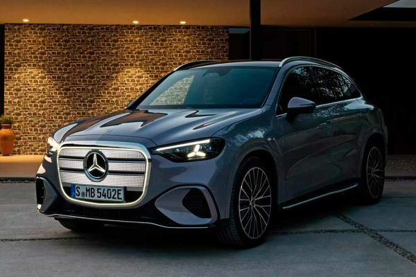 Mercedes-Benz GLC EQ: электрический кроссовер с массивным грилем