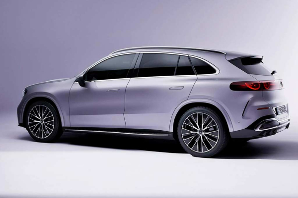 Mercedes-Benz GLC EQ: электрический кроссовер с массивным грилем