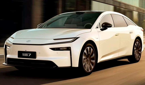 Toyota bZ7: флагманский электрический седан с технологиями от Huawei