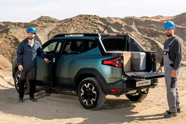 В Румынии представлен четырехместный пикап на базе Dacia Duster