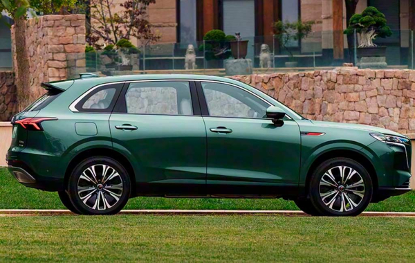 Hongqi HS6: рассекречен 4,9-метровый гибридный кроссовер