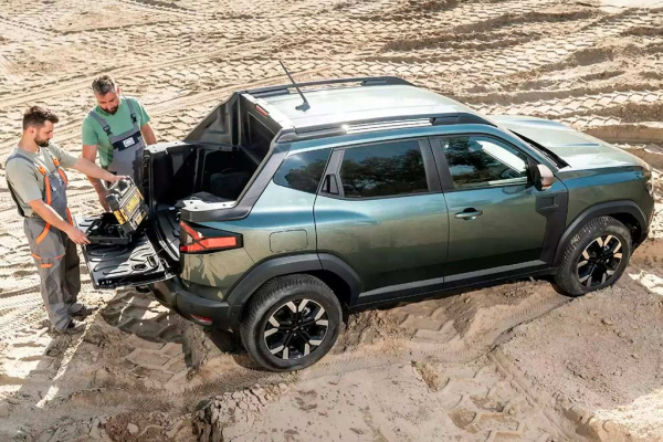 В Румынии представлен четырехместный пикап на базе Dacia Duster