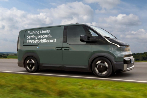 Электрофургон Kia PV5 установил мировой рекорд дальнобойности   Электрофургон Kia PV5 установил мировой рекорд дальнобойности