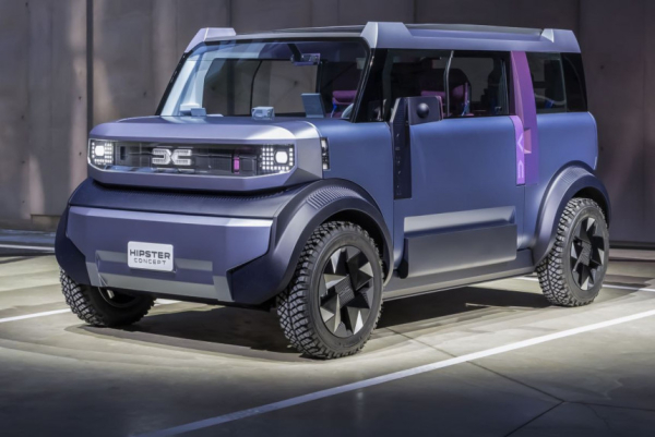 Электромобили Dacia Spring и Hipster: настоящее и будущее