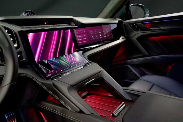 Немцы рассекретили салон электрического кроссовера Porsche Cayenne Electric