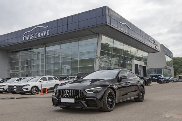Битая экзотика: кузовной ремонт Mercedes-AMG GT 53 4-Door Coupe (X290)
