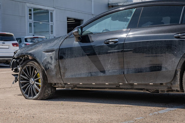 Битая экзотика: кузовной ремонт Mercedes-AMG GT 53 4-Door Coupe (X290)