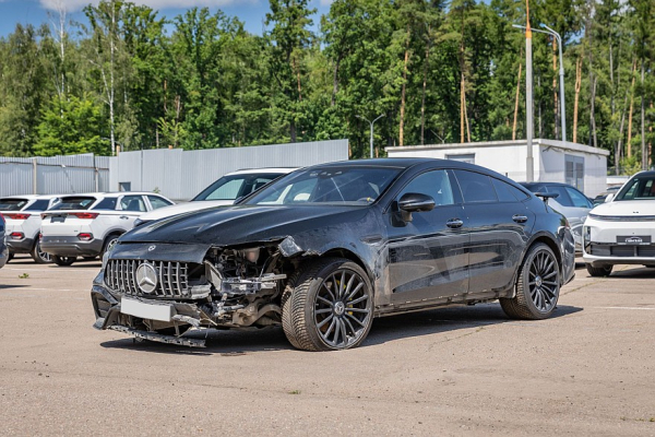 Битая экзотика: кузовной ремонт Mercedes-AMG GT 53 4-Door Coupe (X290)