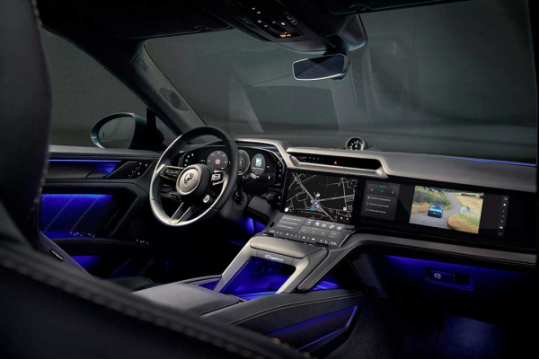 Немцы рассекретили салон электрического кроссовера Porsche Cayenne Electric