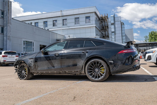Битая экзотика: кузовной ремонт Mercedes-AMG GT 53 4-Door Coupe (X290)