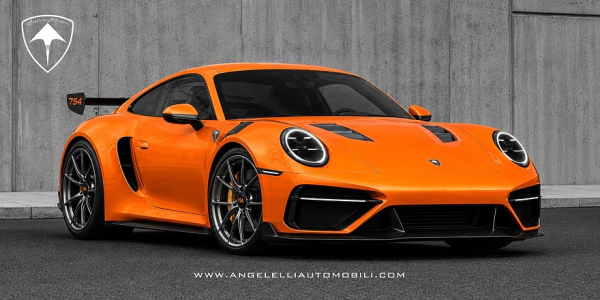 Angelelli Project 754: радикально облегчённый генеративный суперкар на базе Porsche 911 Angelelli Project 754: радикально облегчённый генеративный суперкар на базе Porsche 911
