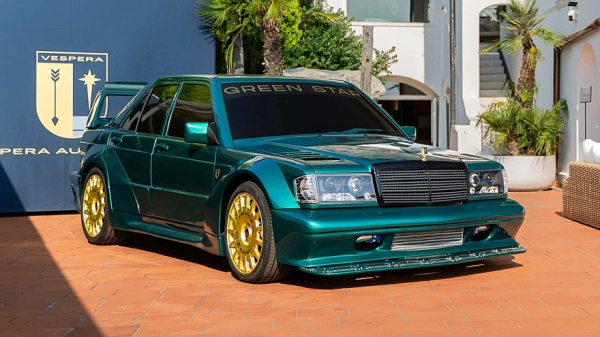 Vespera Iride Evo 5: крутой рестомод в стиле Mercedes-Benz 190 E 2.5-16 Evolution II Vespera Iride Evo 5: крутой рестомод в стиле Mercedes-Benz 190 E 2.5-16 Evolution II