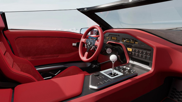 Eccentrica V12 Roadster: открытая версия рестомода на базе Lamborghini Diablo Eccentrica V12 Roadster: открытая версия рестомода на базе Lamborghini Diablo