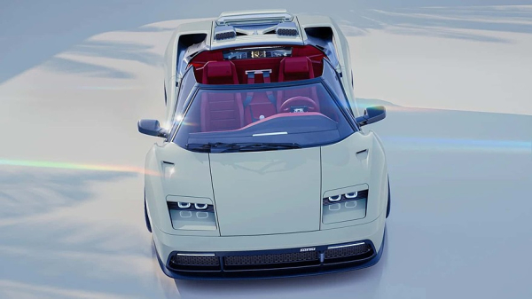 Eccentrica V12 Roadster: открытая версия рестомода на базе Lamborghini Diablo Eccentrica V12 Roadster: открытая версия рестомода на базе Lamborghini Diablo