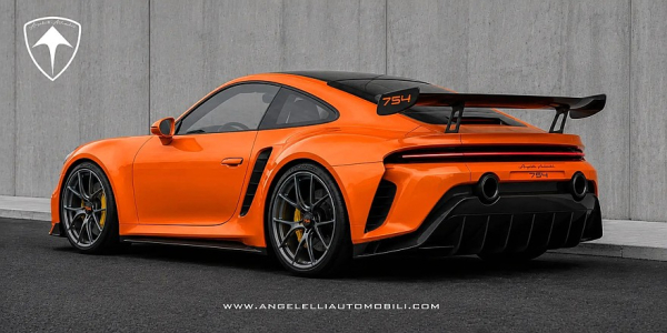 Angelelli Project 754: радикально облегчённый генеративный суперкар на базе Porsche 911 Angelelli Project 754: радикально облегчённый генеративный суперкар на базе Porsche 911