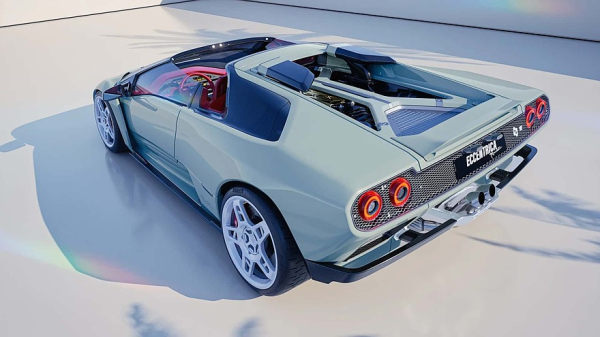 Eccentrica V12 Roadster: открытая версия рестомода на базе Lamborghini Diablo Eccentrica V12 Roadster: открытая версия рестомода на базе Lamborghini Diablo