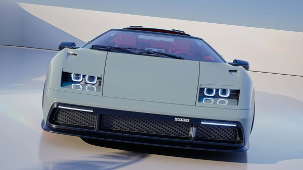 Eccentrica V12 Roadster: открытая версия рестомода на базе Lamborghini Diablo Eccentrica V12 Roadster: открытая версия рестомода на базе Lamborghini Diablo