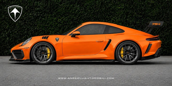 Angelelli Project 754: радикально облегчённый генеративный суперкар на базе Porsche 911 Angelelli Project 754: радикально облегчённый генеративный суперкар на базе Porsche 911