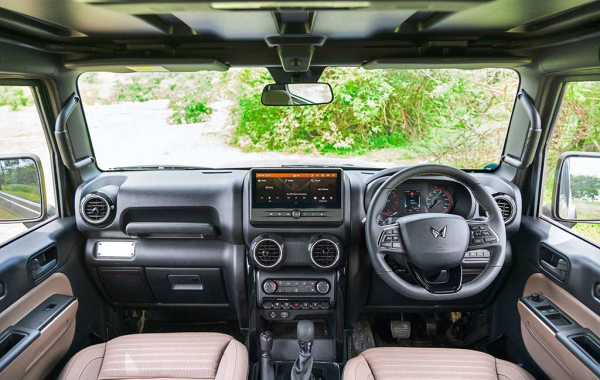 Mahindra Thar OG: обновленный трехдверный внедорожник в стиле Jeep Wrangler