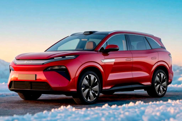 Компания BYD анонсировала для Европы флагманский электрический кроссовер Atto 8
