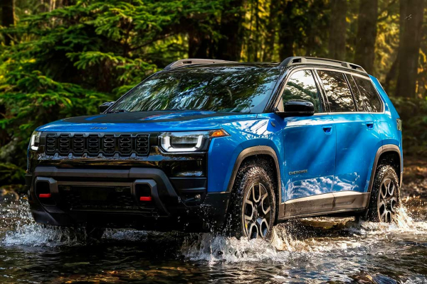 Новый Jeep Cherokee 2027 получил версию повышенной проходимости Trailhawk