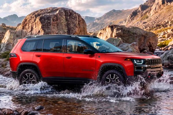 Новый Jeep Cherokee 2027 получил версию повышенной проходимости Trailhawk